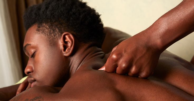 Men's massage treatment